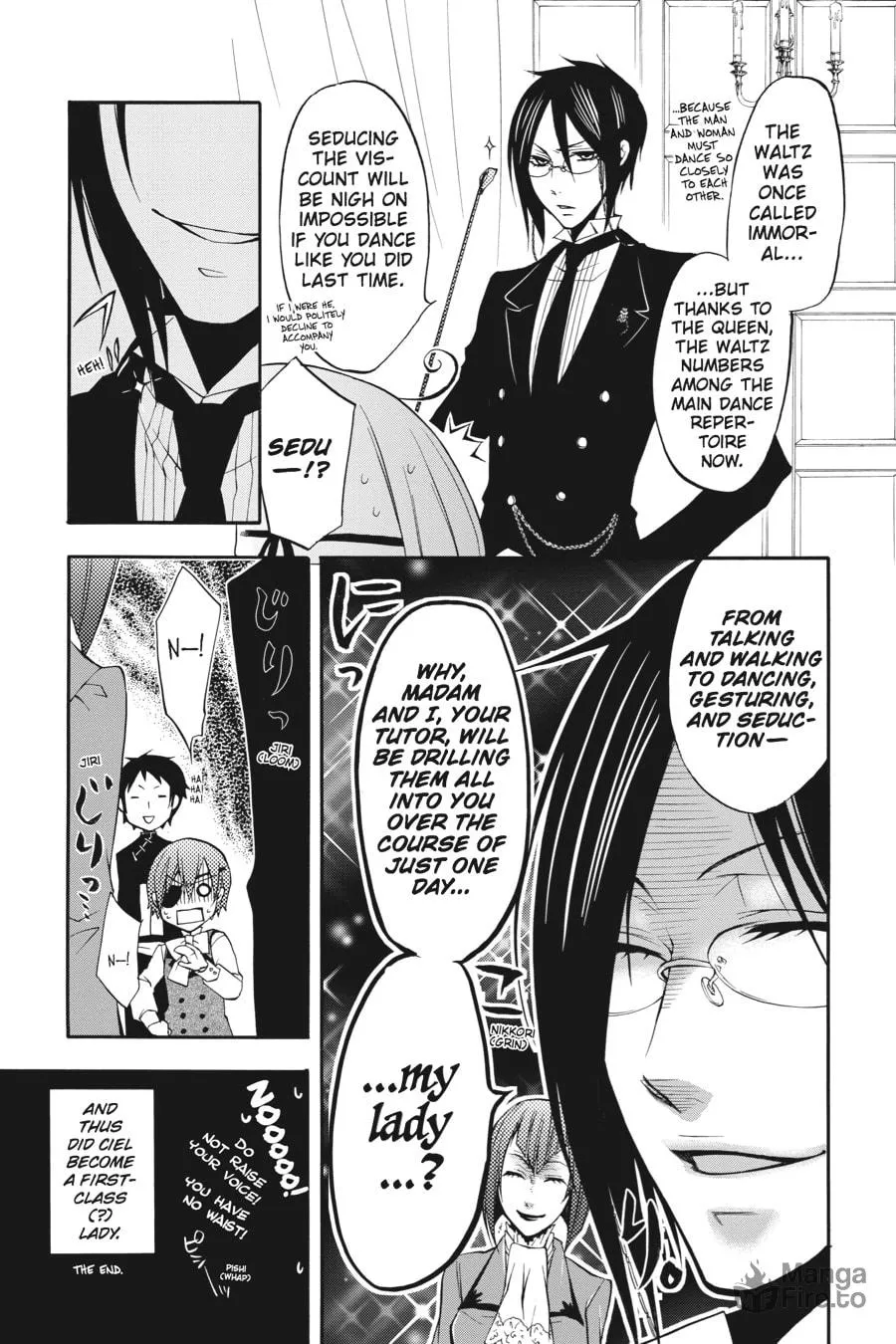 Black Butler Chapter 9 page 36 - 