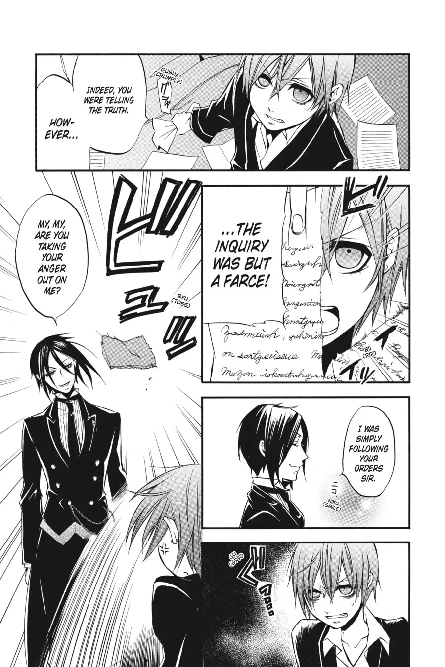 Black Butler Chapter 9 page 7 - 