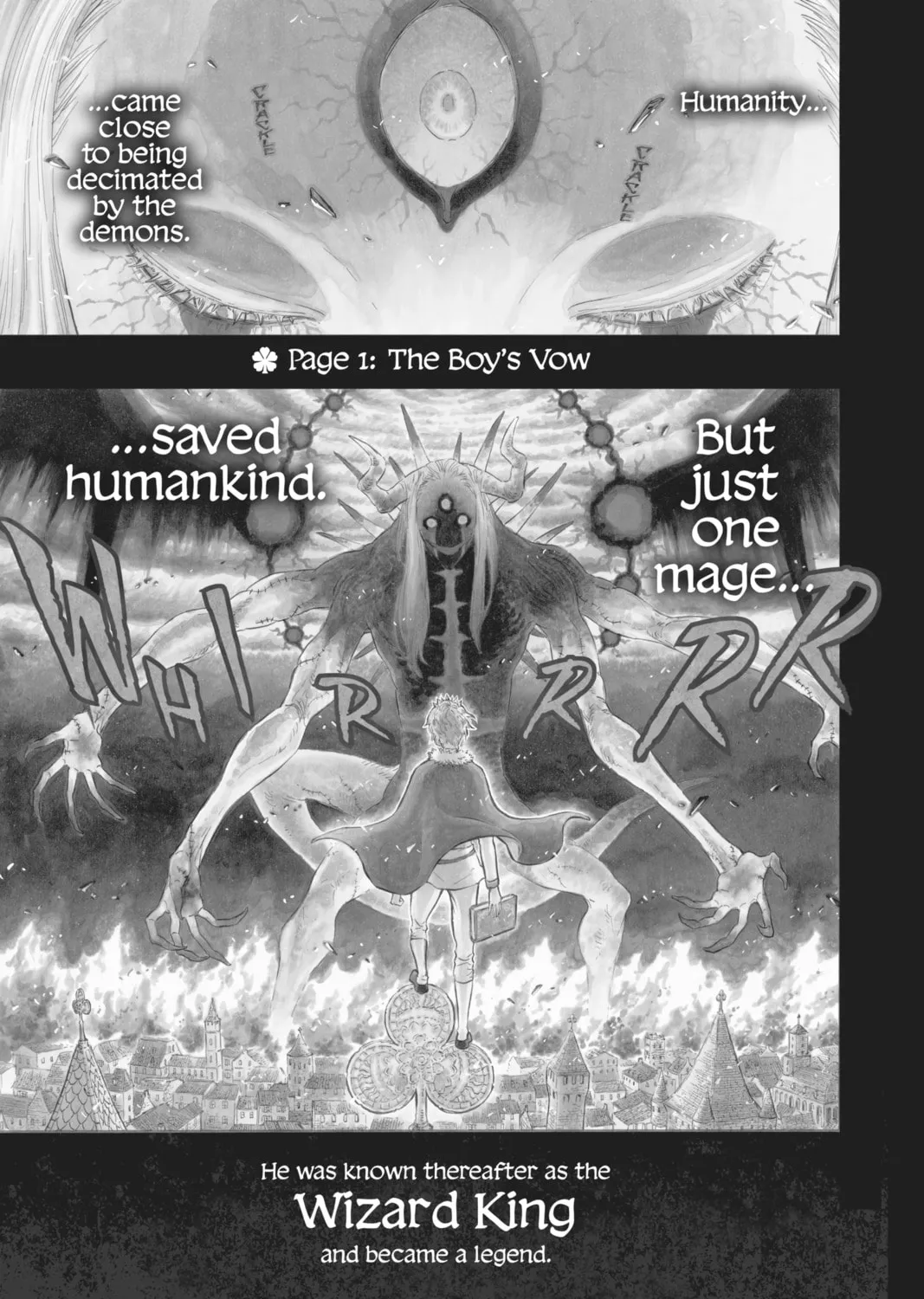 Black Clover Chapter 1 page 1 - 