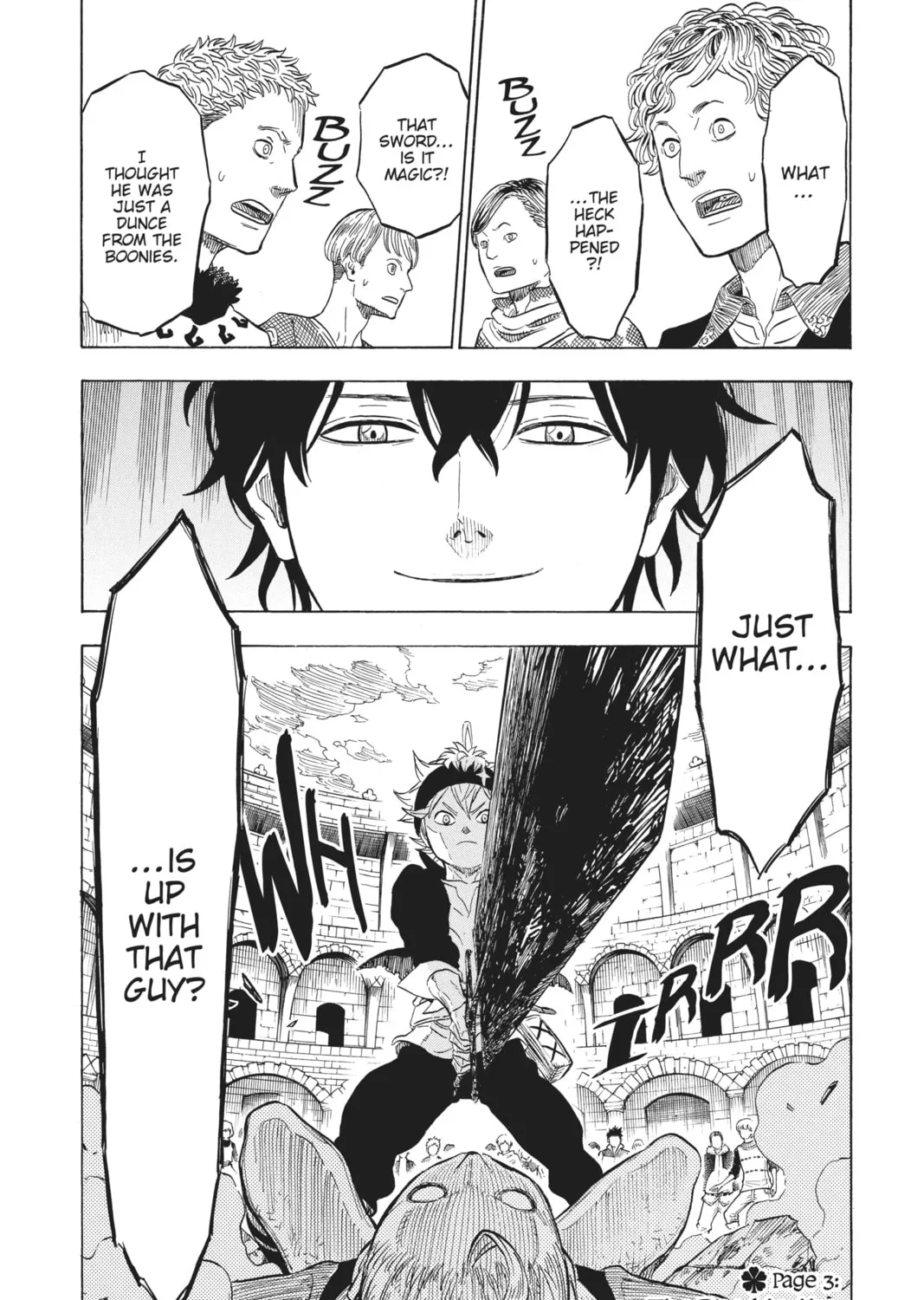 Black Clover Chapter 3 page 1 - 
