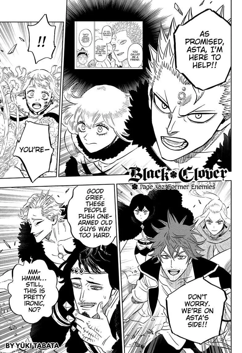 Black Clover Chapter 382 page 1 - 