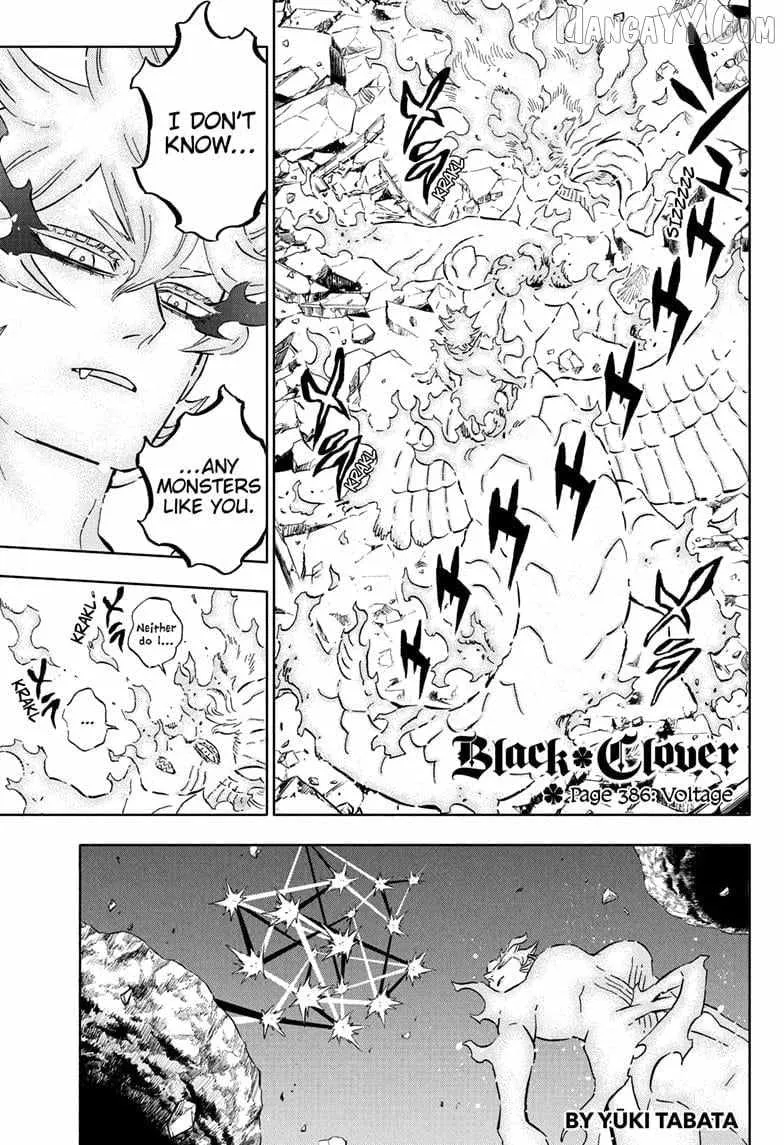 Black Clover Chapter 386 page 1 - 