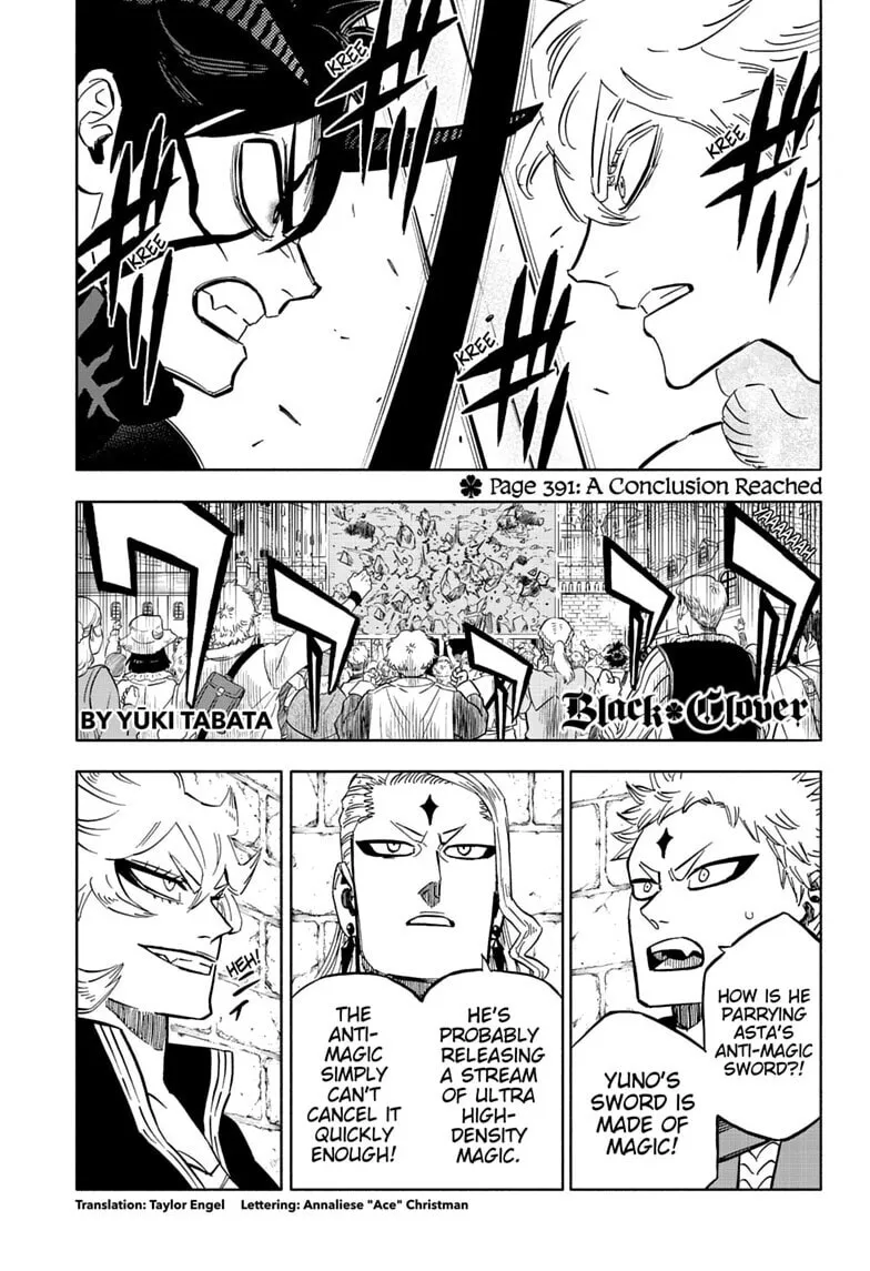 Black Clover Chapter 391 page 1 - 