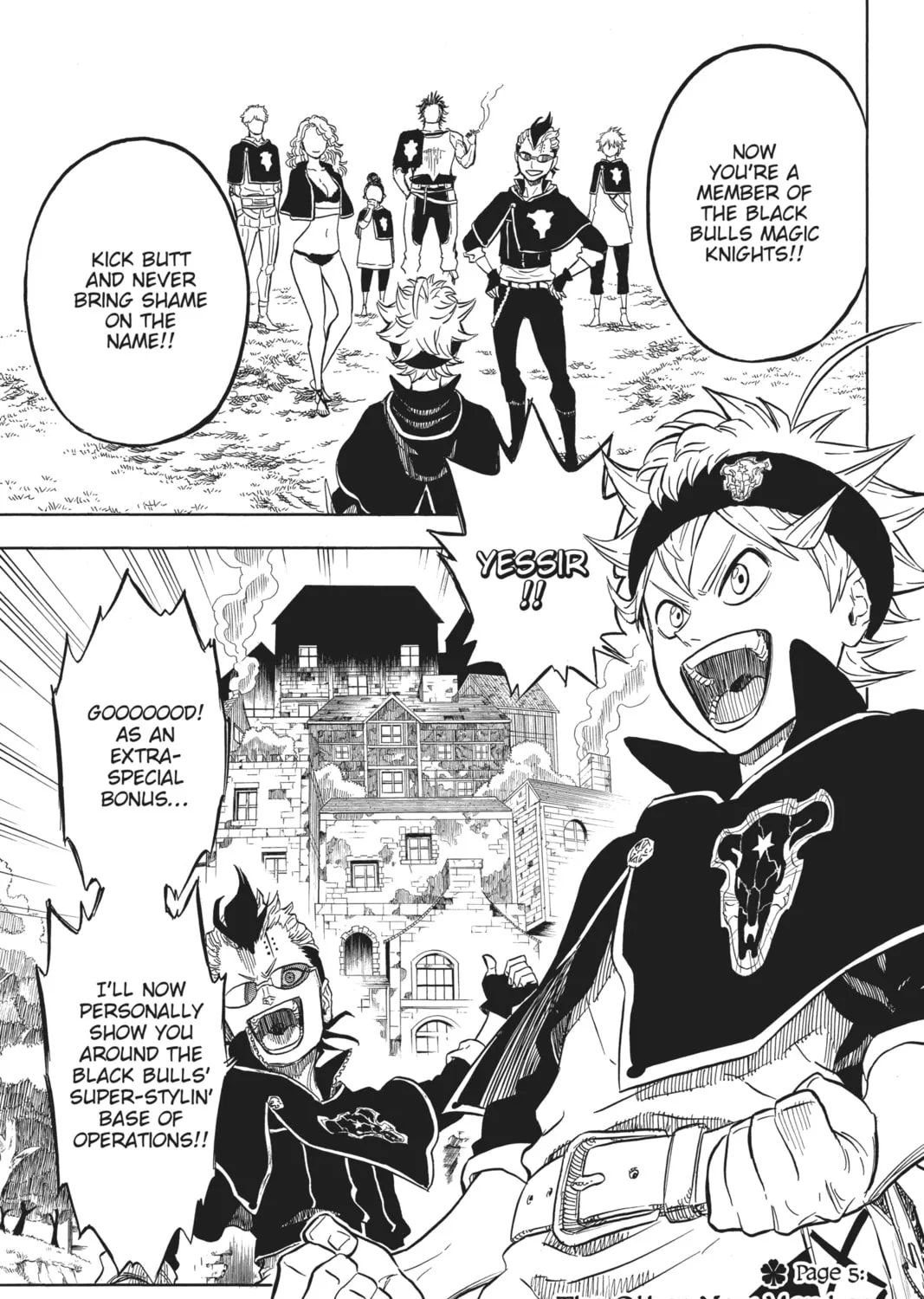 Black Clover Chapter 5 page 1 - 