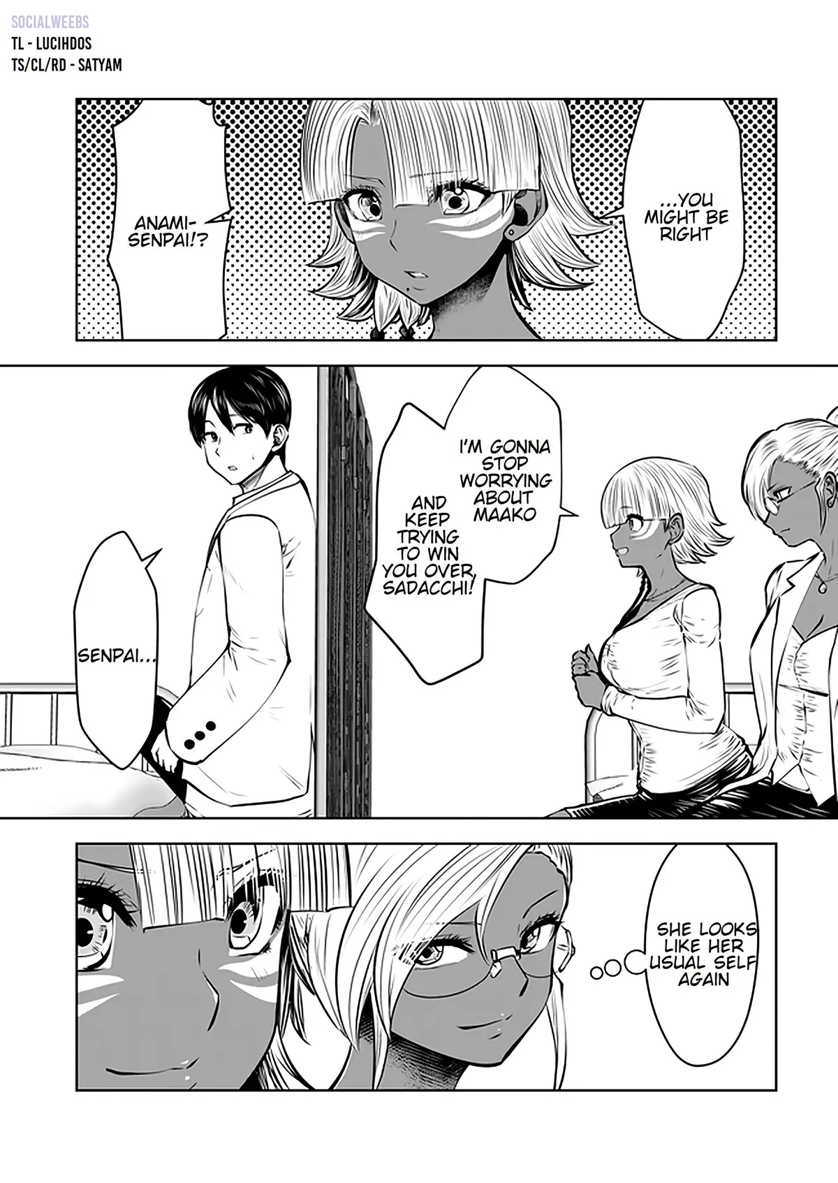 Black Gakkou ni Tsutomete Shimatta Sensei Chapter 17.4 page 1 - 