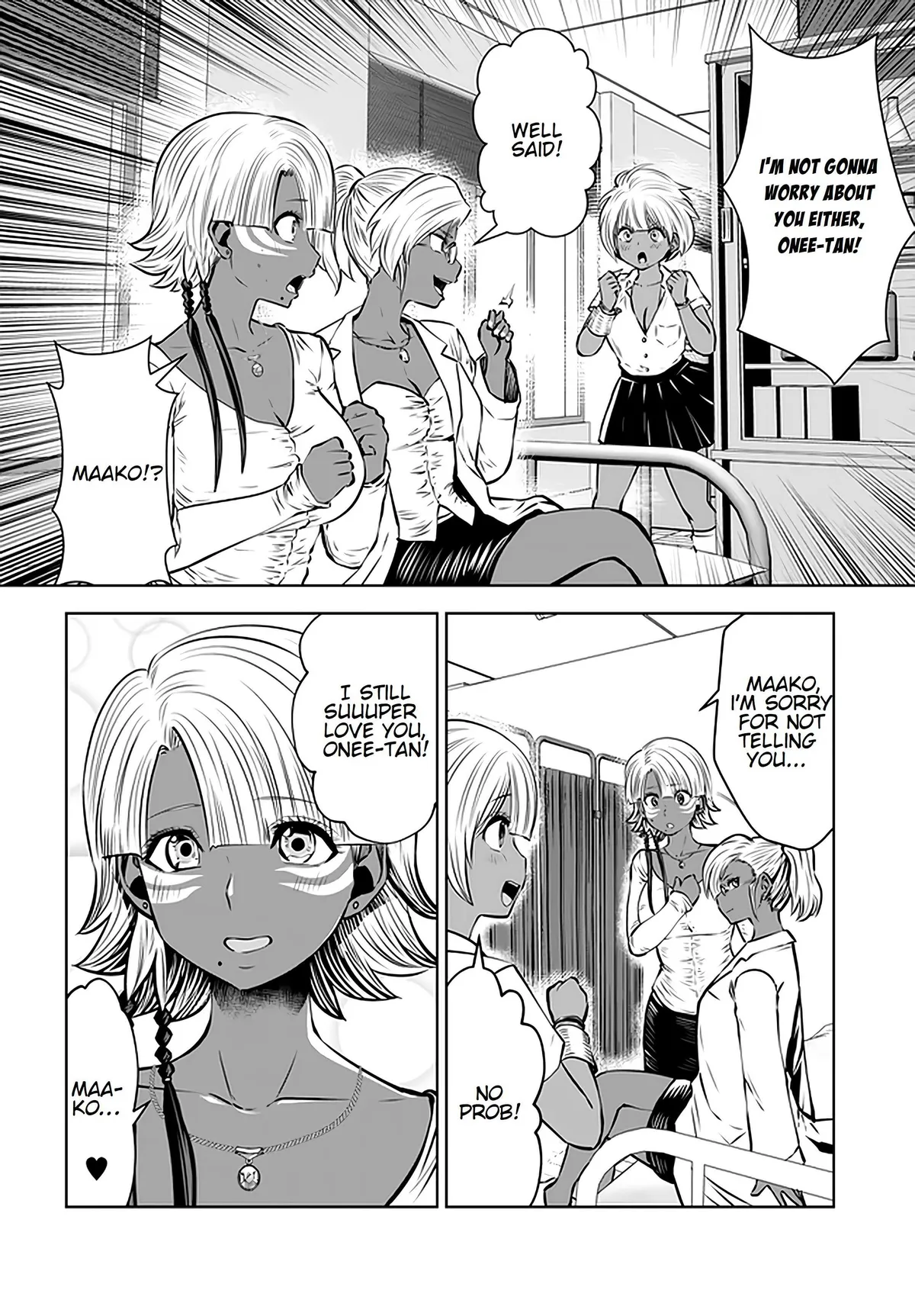 Black Gakkou ni Tsutomete Shimatta Sensei Chapter 17.4 page 2 - 