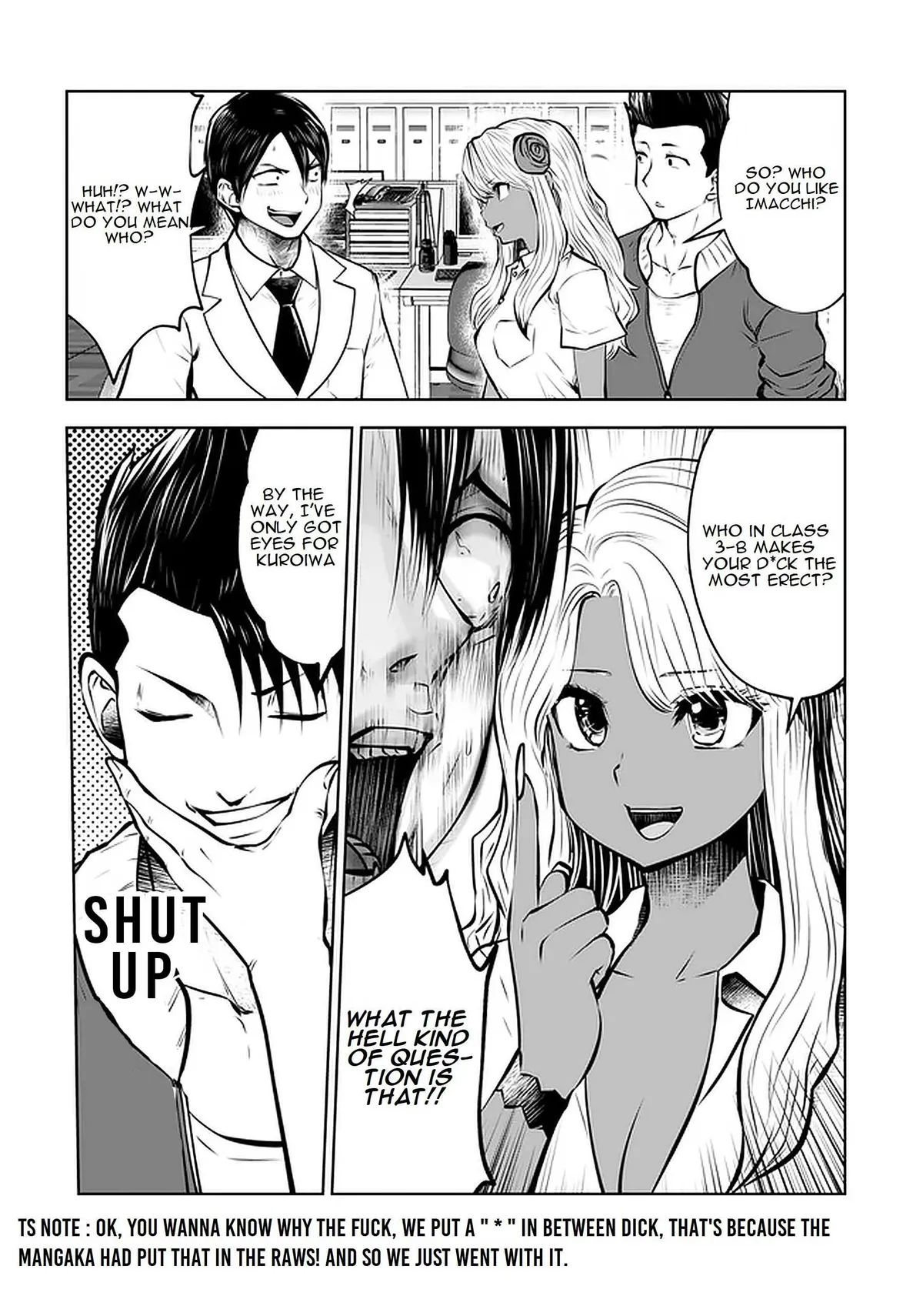 Black Gakkou ni Tsutomete Shimatta Sensei Chapter 18.4 page 4 - 