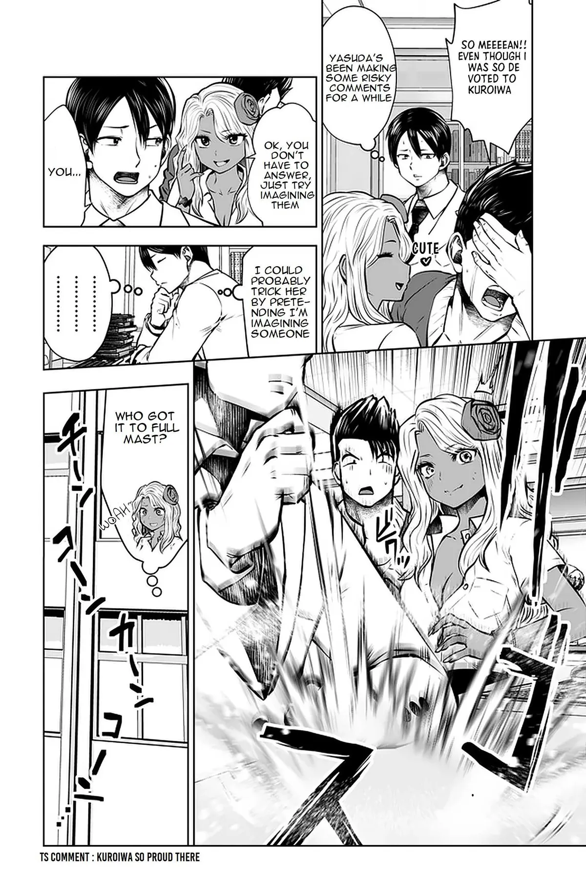 Black Gakkou ni Tsutomete Shimatta Sensei Chapter 18.4 page 6 - 