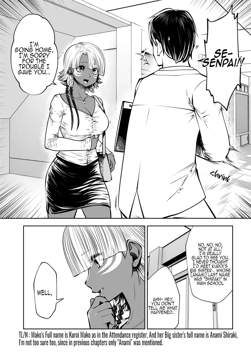 Black Gakkou ni Tsutomete Shimatta Sensei Chapter 19.1 page 4 - 