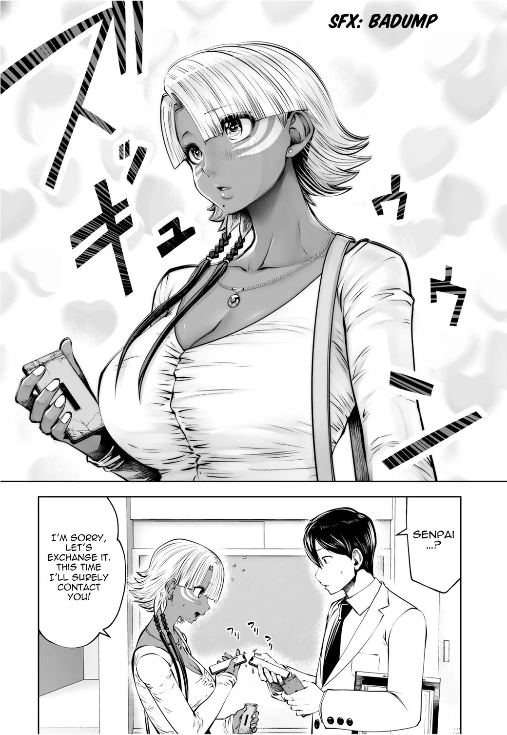 Black Gakkou ni Tsutomete Shimatta Sensei Chapter 19.3 page 3 - 