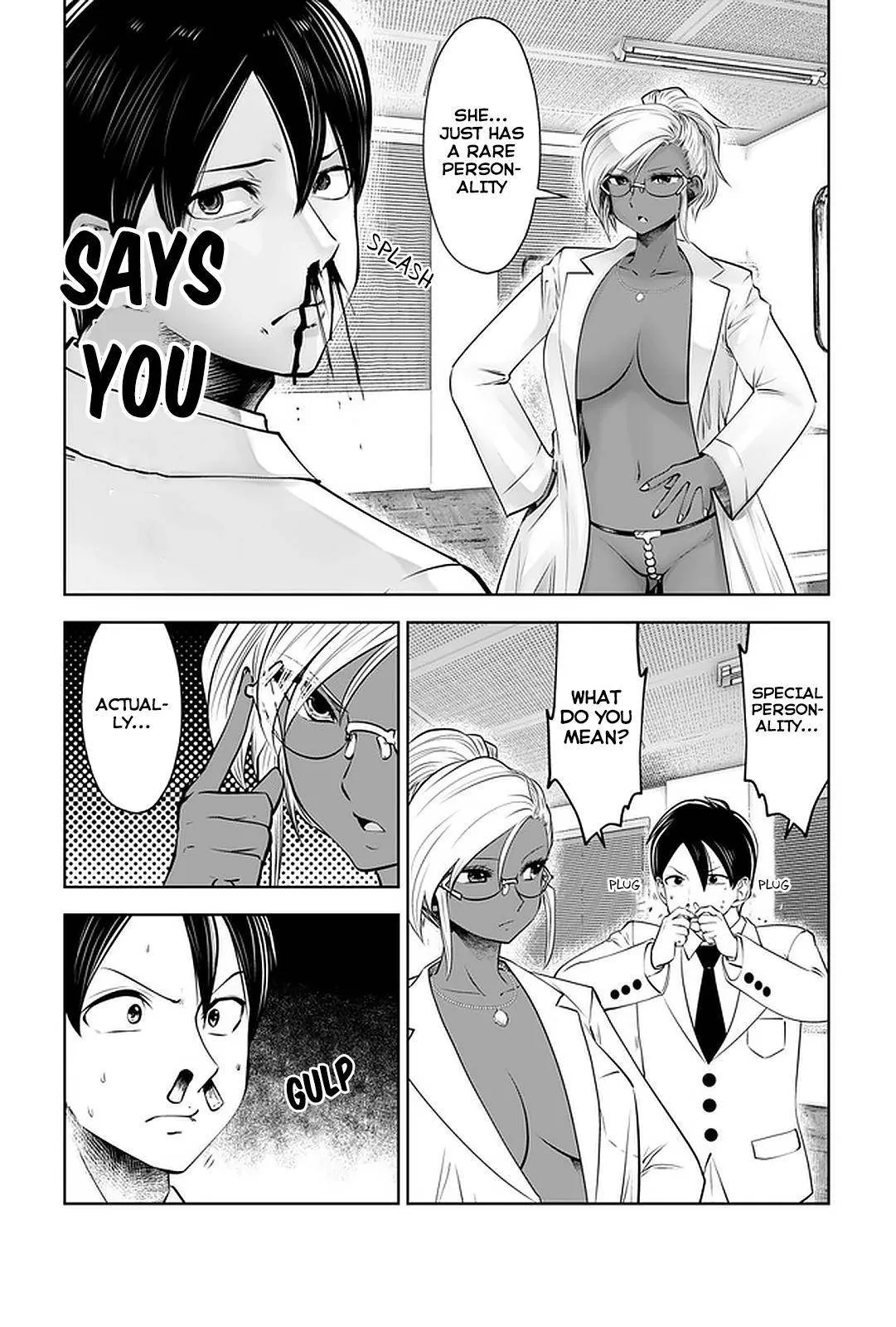 Black Gakkou ni Tsutomete Shimatta Sensei Chapter 21.2 page 8 - 