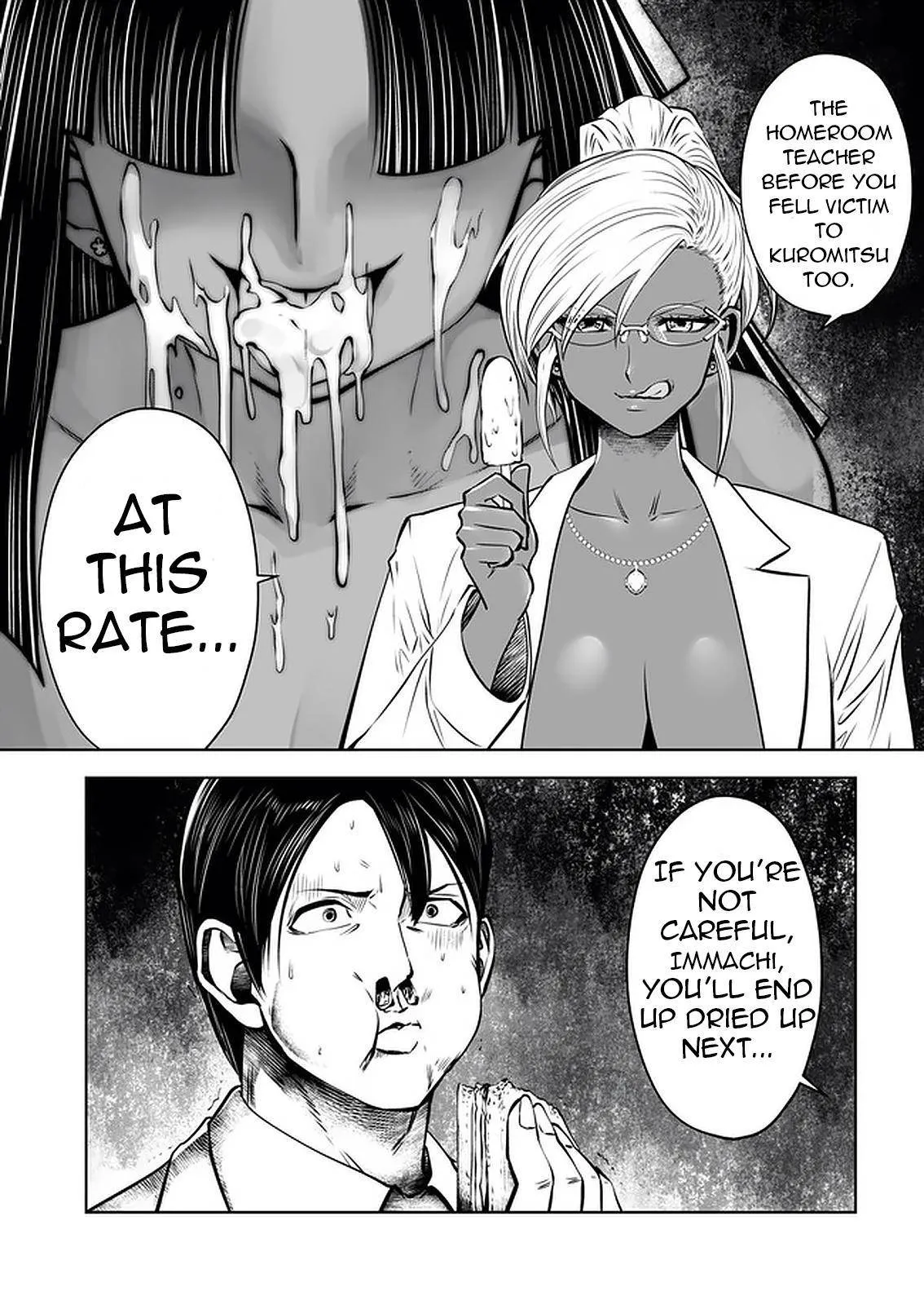 Black Gakkou ni Tsutomete Shimatta Sensei Chapter 22 page 3 - 
