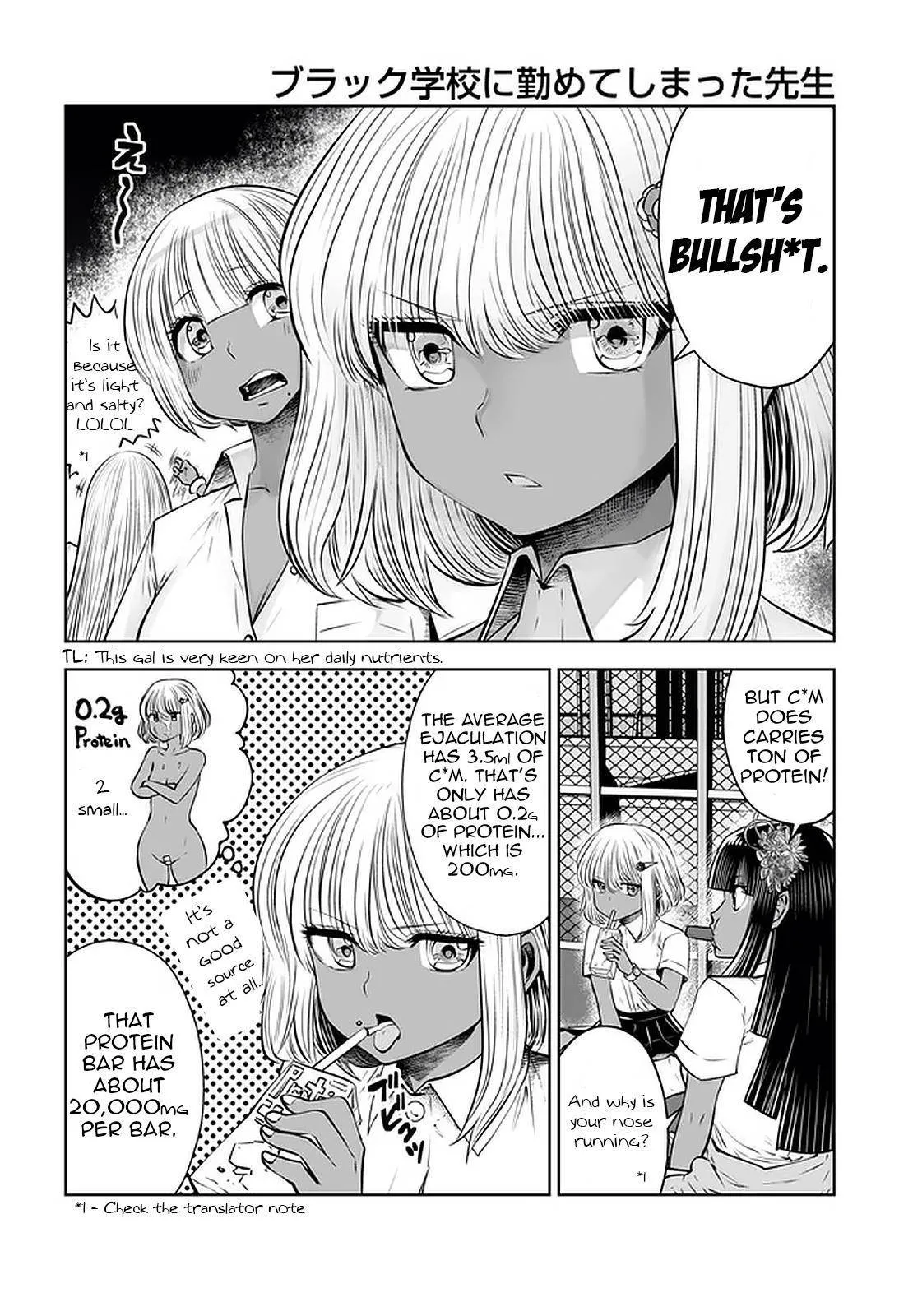 Black Gakkou ni Tsutomete Shimatta Sensei Chapter 22 page 6 - 