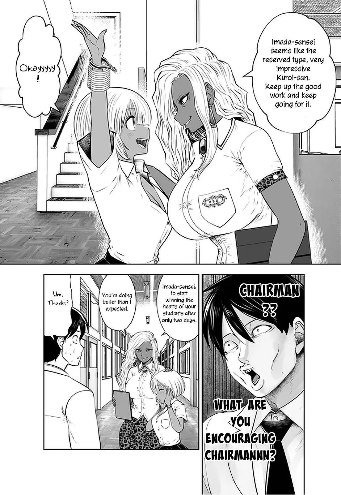 Black Gakkou ni Tsutomete Shimatta Sensei Chapter 24 page 5 - 