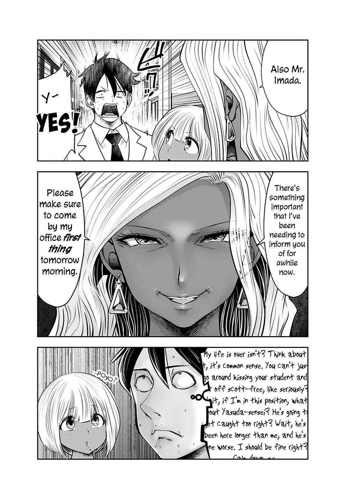 Black Gakkou ni Tsutomete Shimatta Sensei Chapter 24 page 6 - 