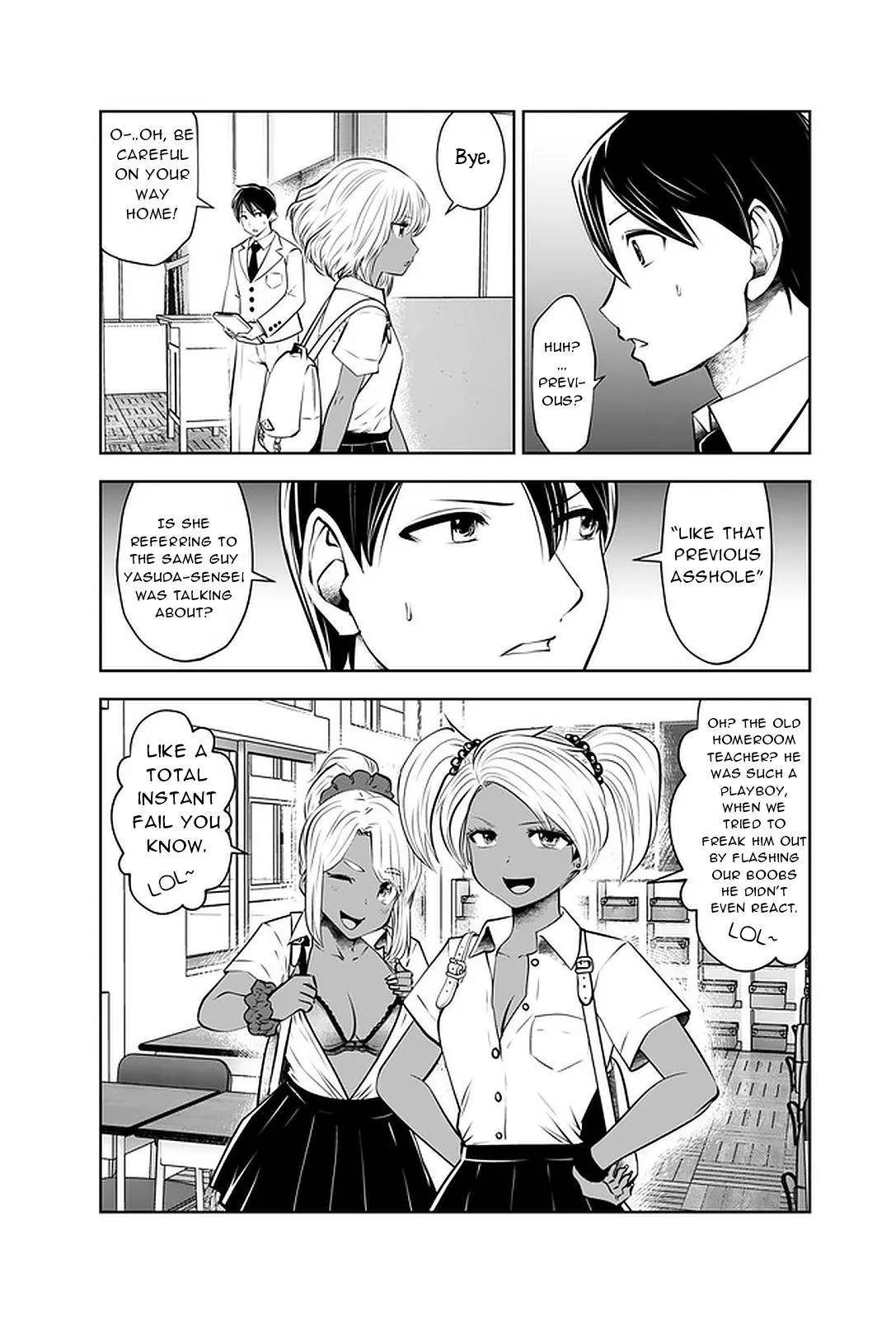 Black Gakkou ni Tsutomete Shimatta Sensei Chapter 24 page 10 - 
