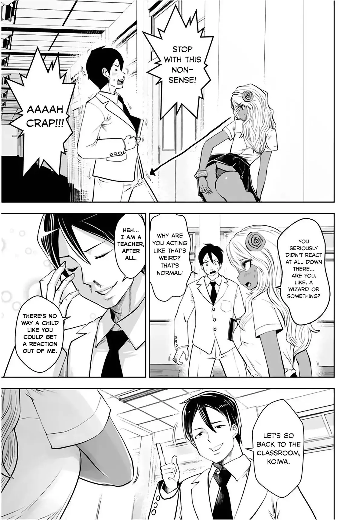Black Gakkou ni Tsutomete Shimatta Sensei Chapter 3 page 3 - 
