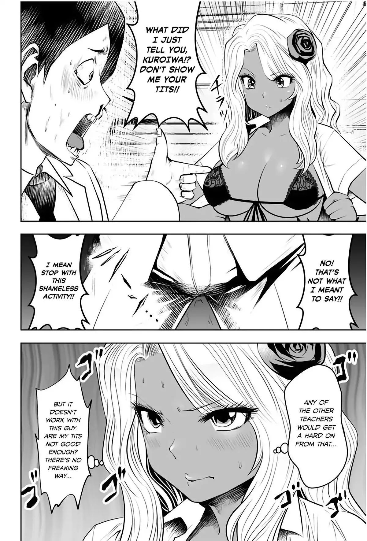 Black Gakkou ni Tsutomete Shimatta Sensei Chapter 3 page 6 - 