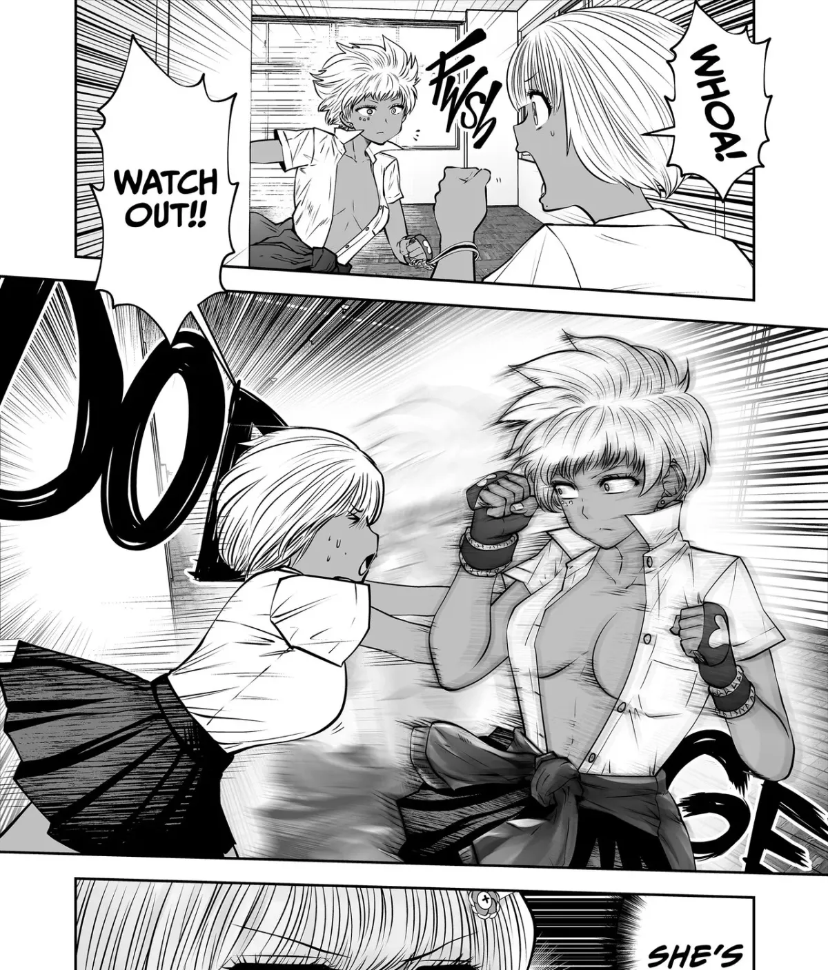 Black Gakkou ni Tsutomete Shimatta Sensei Chapter 36 page 17 - 