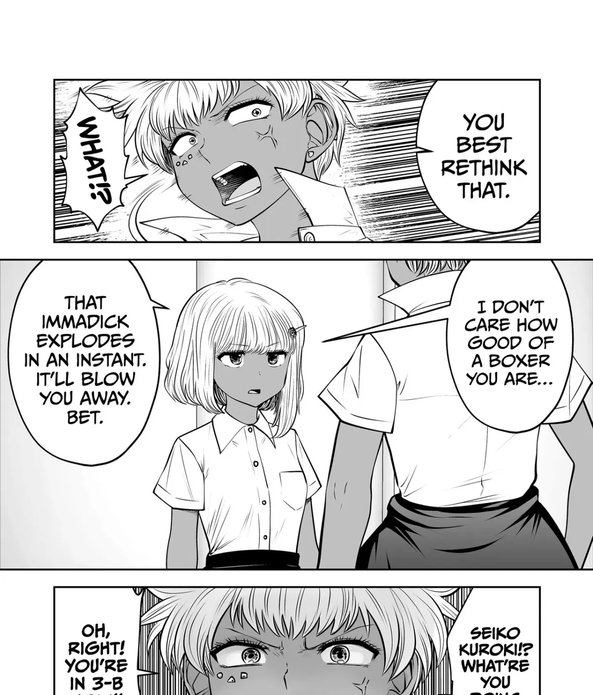 Black Gakkou ni Tsutomete Shimatta Sensei Chapter 36 page 23 - 