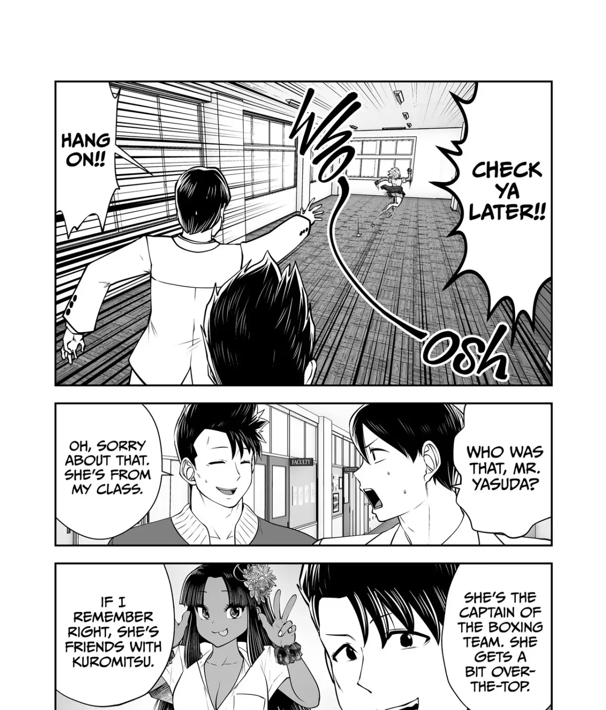 Black Gakkou ni Tsutomete Shimatta Sensei Chapter 36 page 7 - 