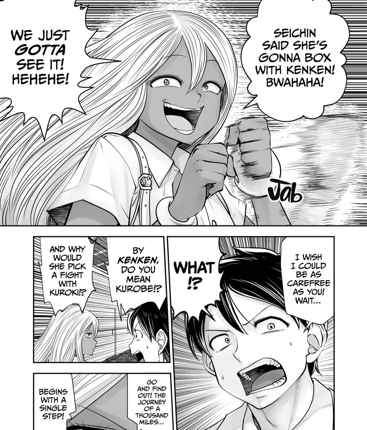 Black Gakkou ni Tsutomete Shimatta Sensei Chapter 37 page 11 - 
