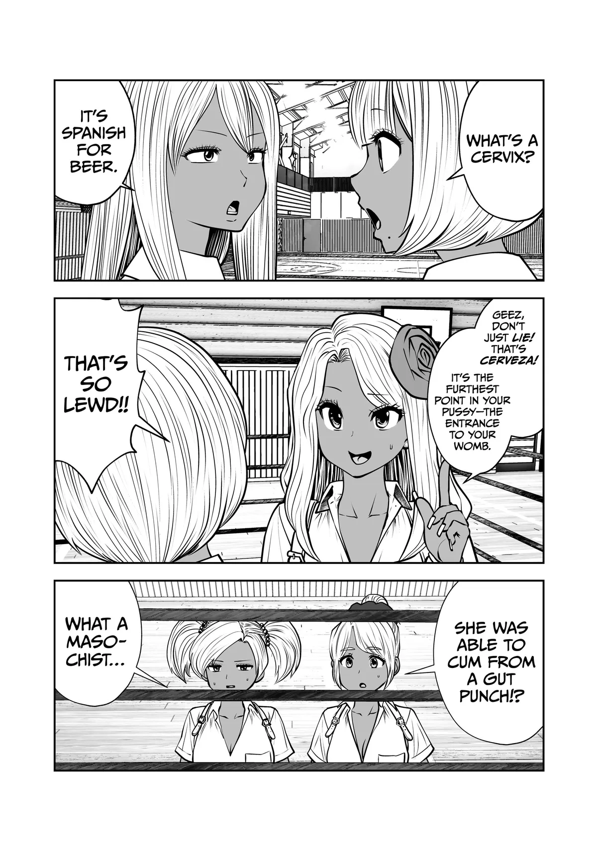 Black Gakkou ni Tsutomete Shimatta Sensei Chapter 39 page 14 - 