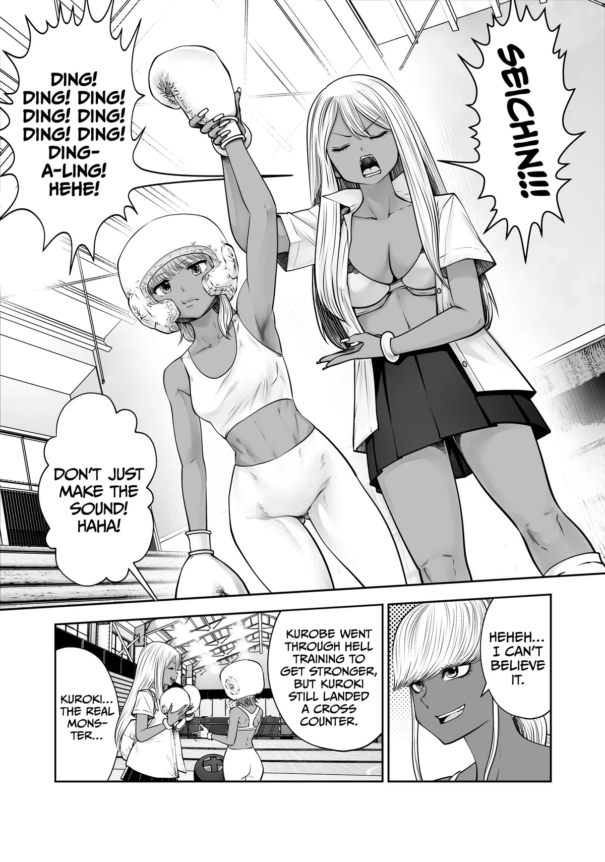 Black Gakkou ni Tsutomete Shimatta Sensei Chapter 39 page 7 - 