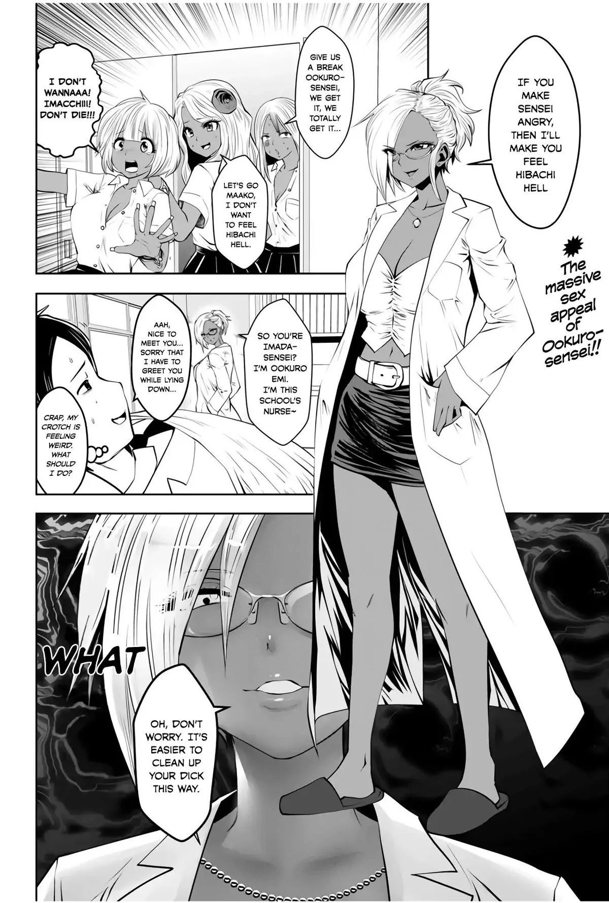 Black Gakkou ni Tsutomete Shimatta Sensei Chapter 4 page 2 - 