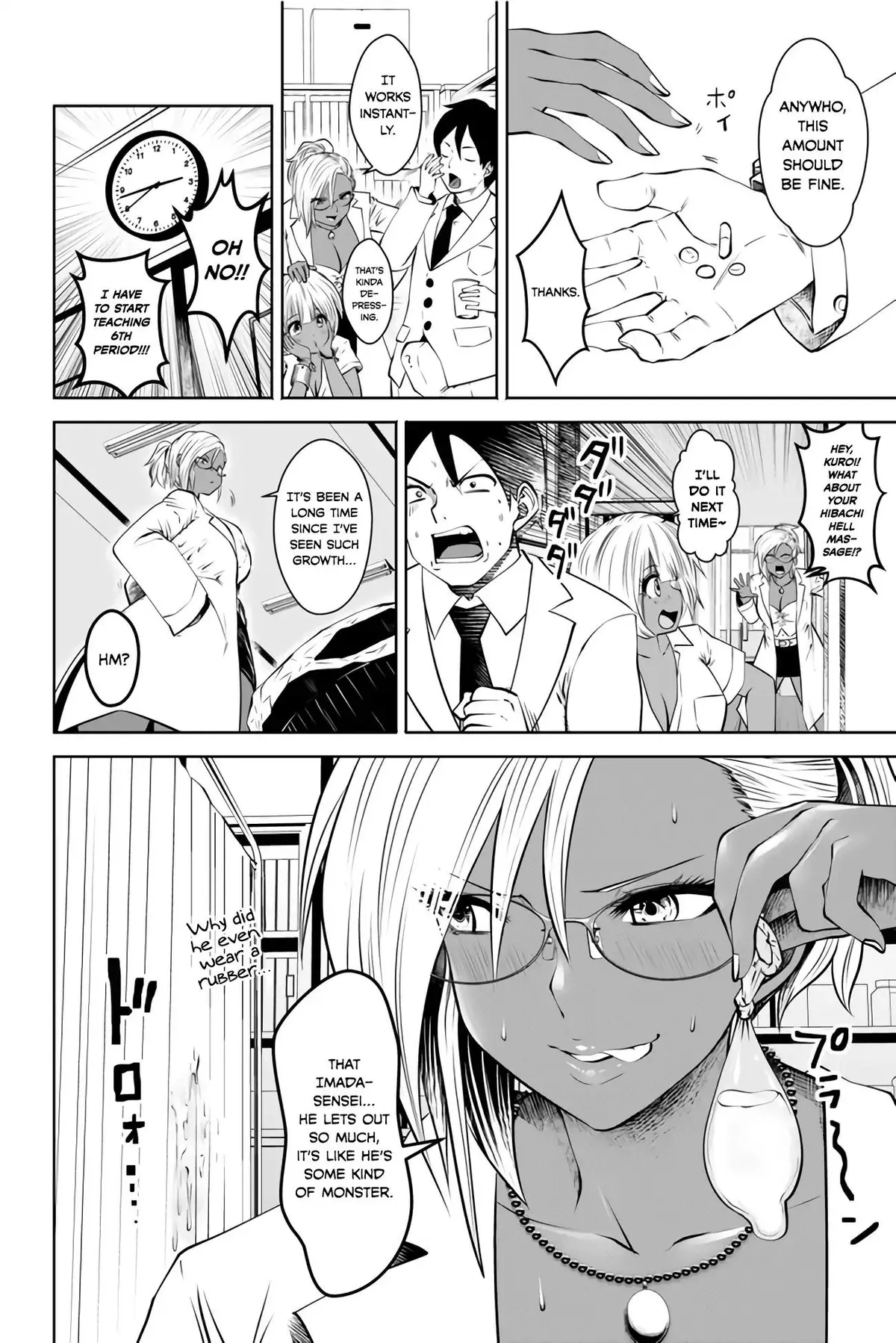 Black Gakkou ni Tsutomete Shimatta Sensei Chapter 4 page 19 - 