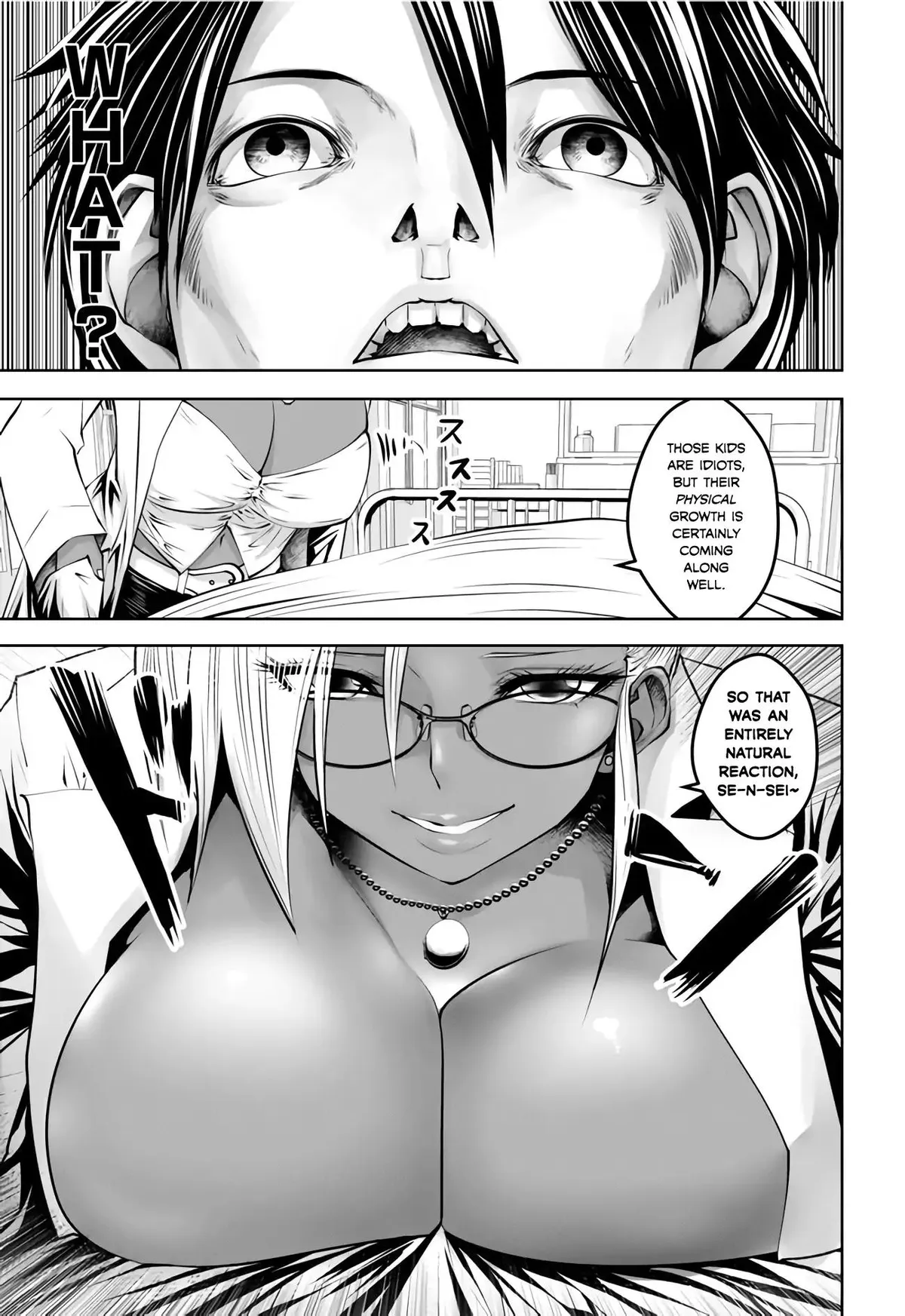 Black Gakkou ni Tsutomete Shimatta Sensei Chapter 4 page 3 - 