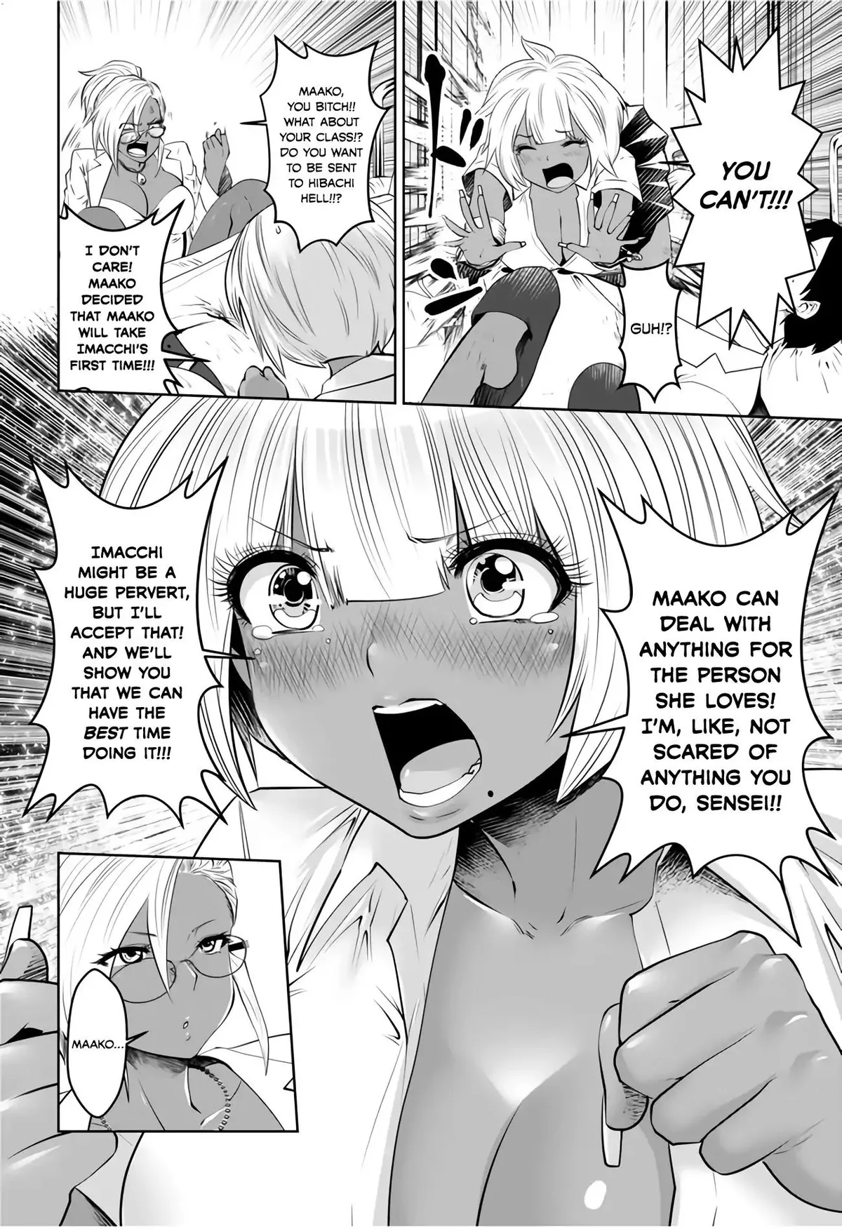 Black Gakkou ni Tsutomete Shimatta Sensei Chapter 4 page 6 - 
