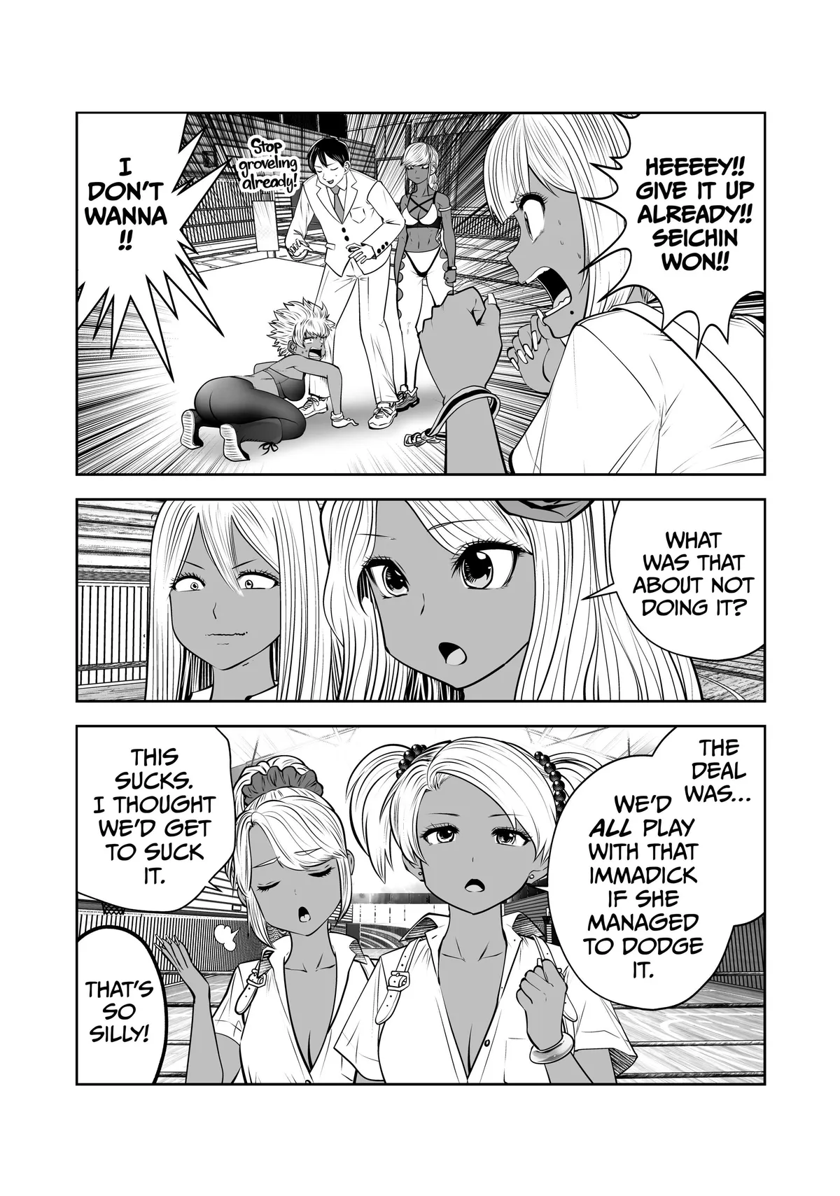Black Gakkou ni Tsutomete Shimatta Sensei Chapter 40 page 3 - 