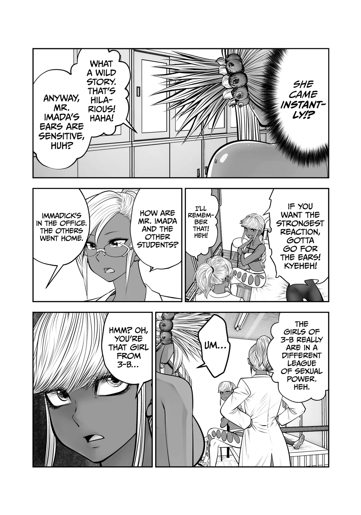 Black Gakkou ni Tsutomete Shimatta Sensei Chapter 40 page 22 - 