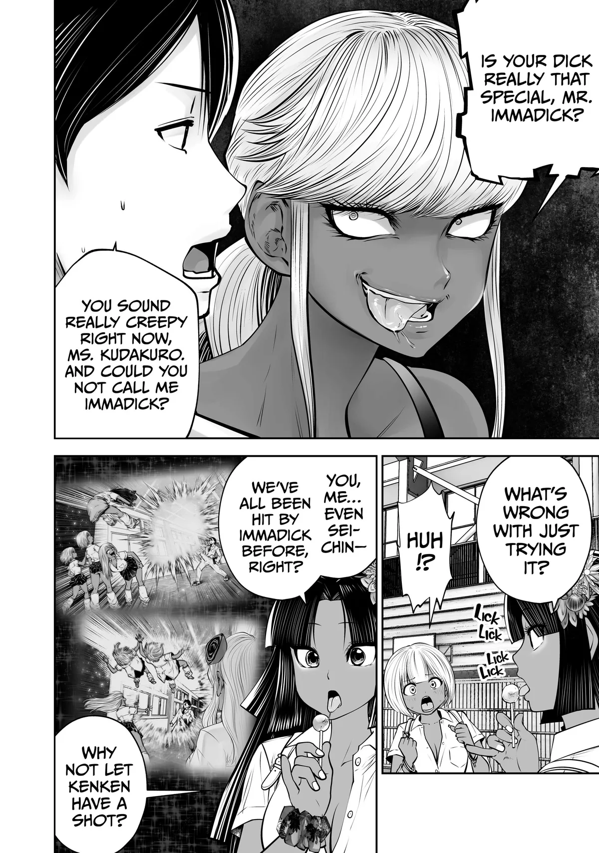 Black Gakkou ni Tsutomete Shimatta Sensei Chapter 40 page 4 - 