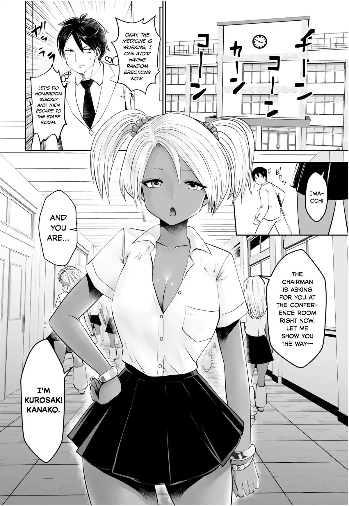 Black Gakkou ni Tsutomete Shimatta Sensei Chapter 5 page 4 - 
