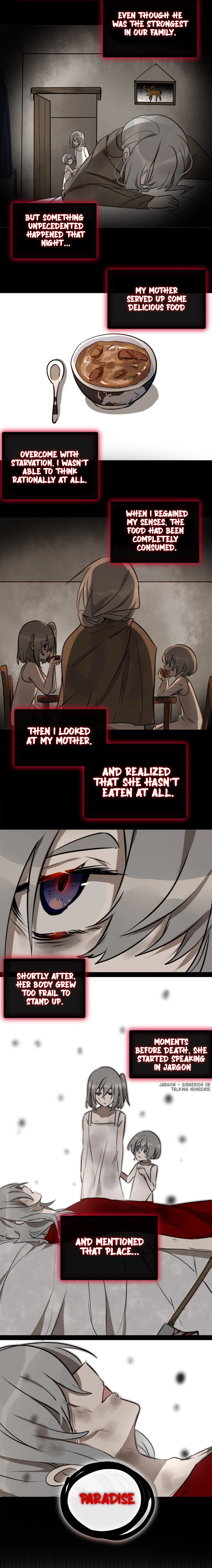 Black Snow. White Moon. Eternal Blossom. Chapter 1 page 17 - 