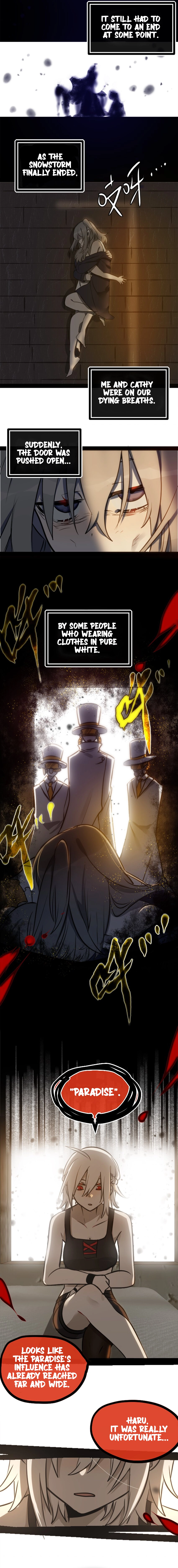 Black Snow. White Moon. Eternal Blossom. Chapter 1 page 22 - 