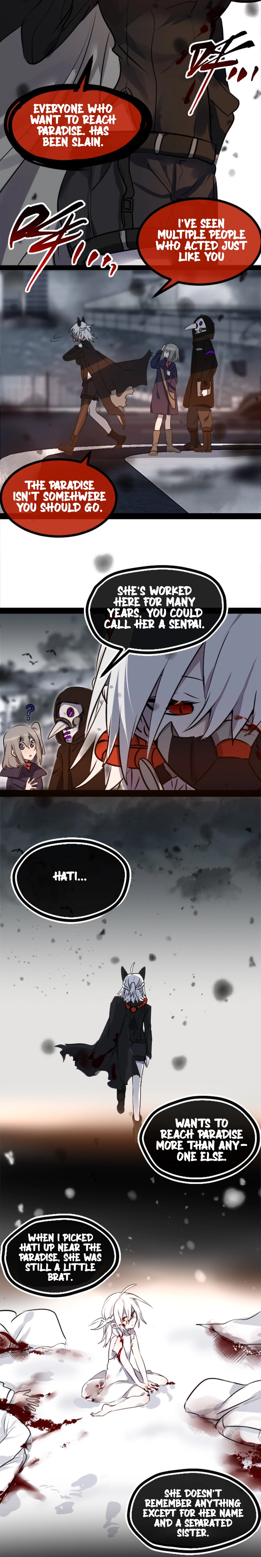 Black Snow. White Moon. Eternal Blossom. Chapter 1 page 5 - 
