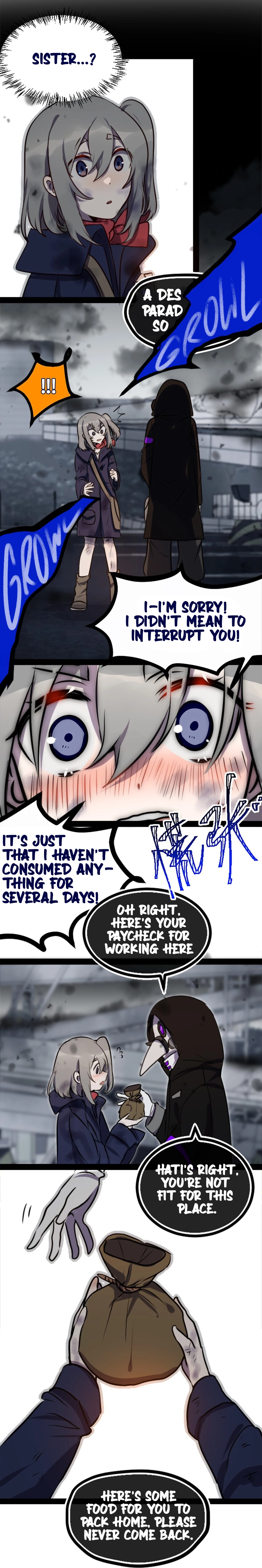 Black Snow. White Moon. Eternal Blossom. Chapter 1 page 6 - 