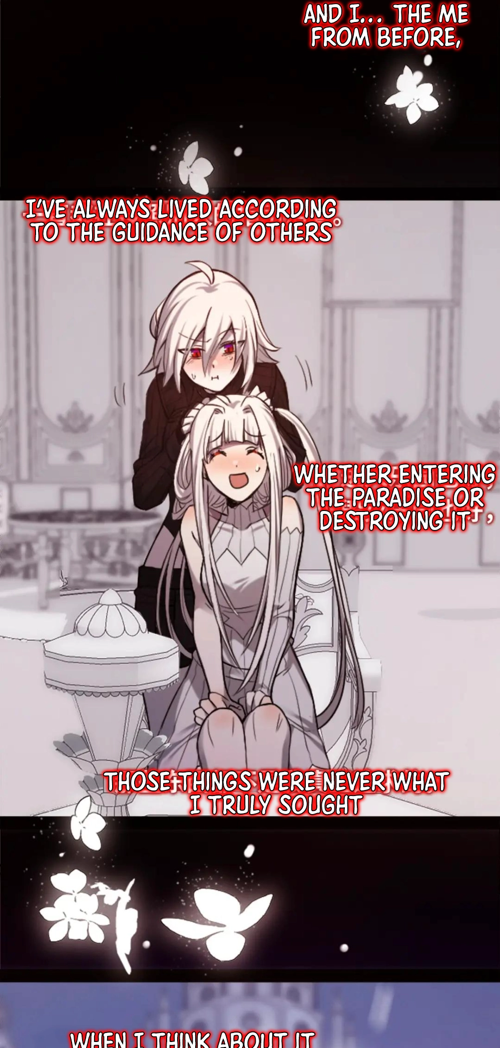 Black Snow. White Moon. Eternal Blossom. Chapter 11 page 104 - 