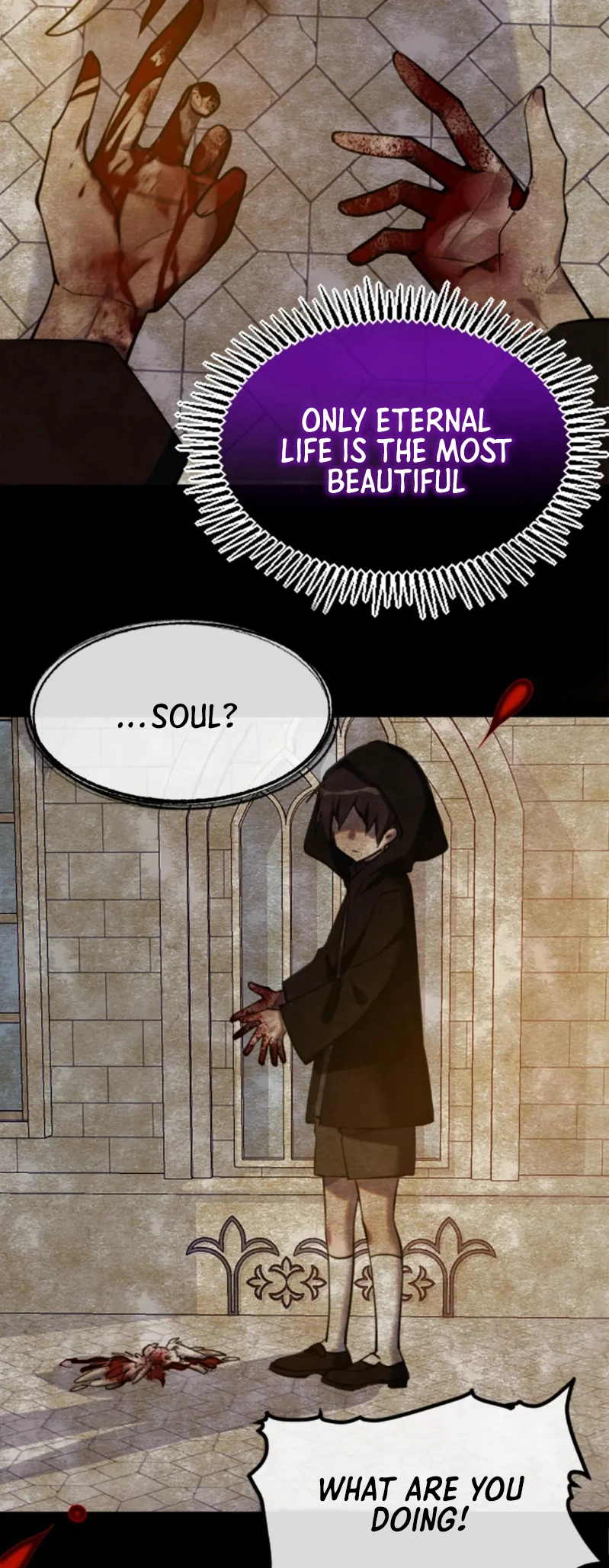 Black Snow. White Moon. Eternal Blossom. Chapter 14 page 33 - 