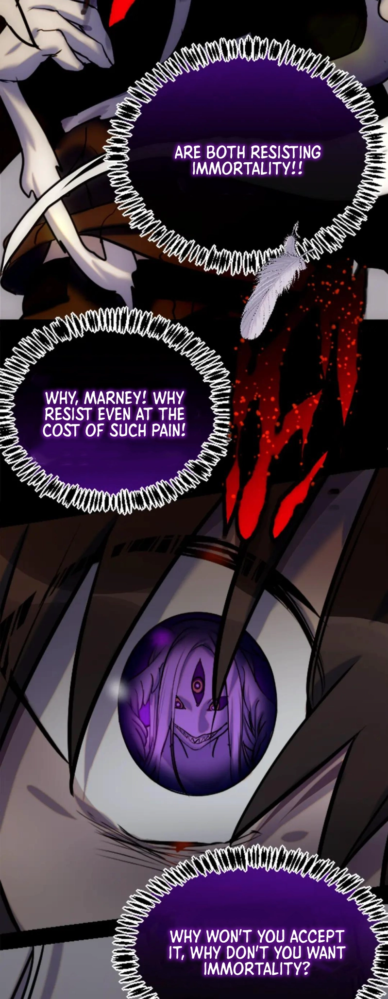Black Snow. White Moon. Eternal Blossom. Chapter 14 page 71 - 