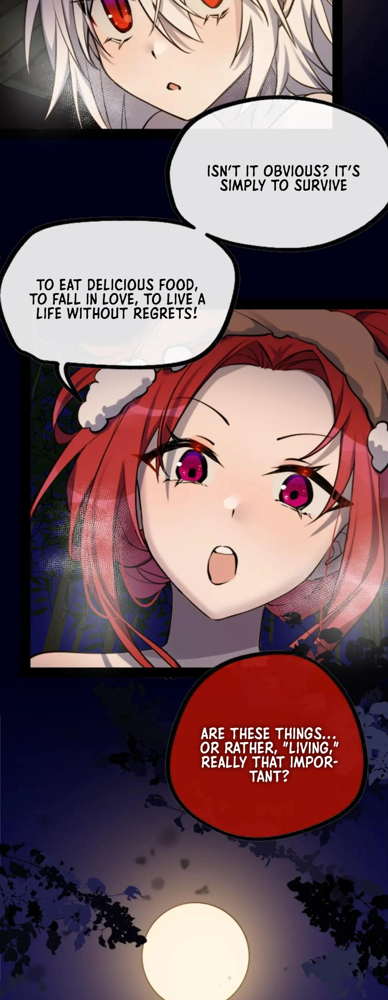 Black Snow. White Moon. Eternal Blossom. Chapter 17 page 18 - 