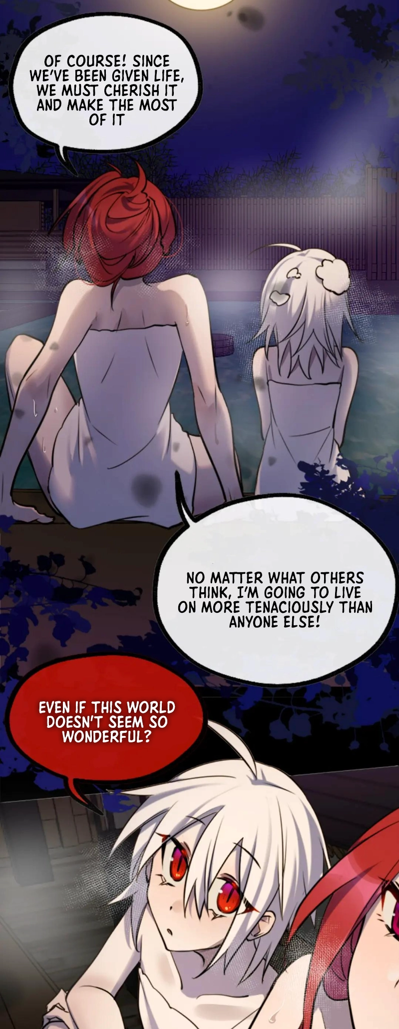 Black Snow. White Moon. Eternal Blossom. Chapter 17 page 19 - 
