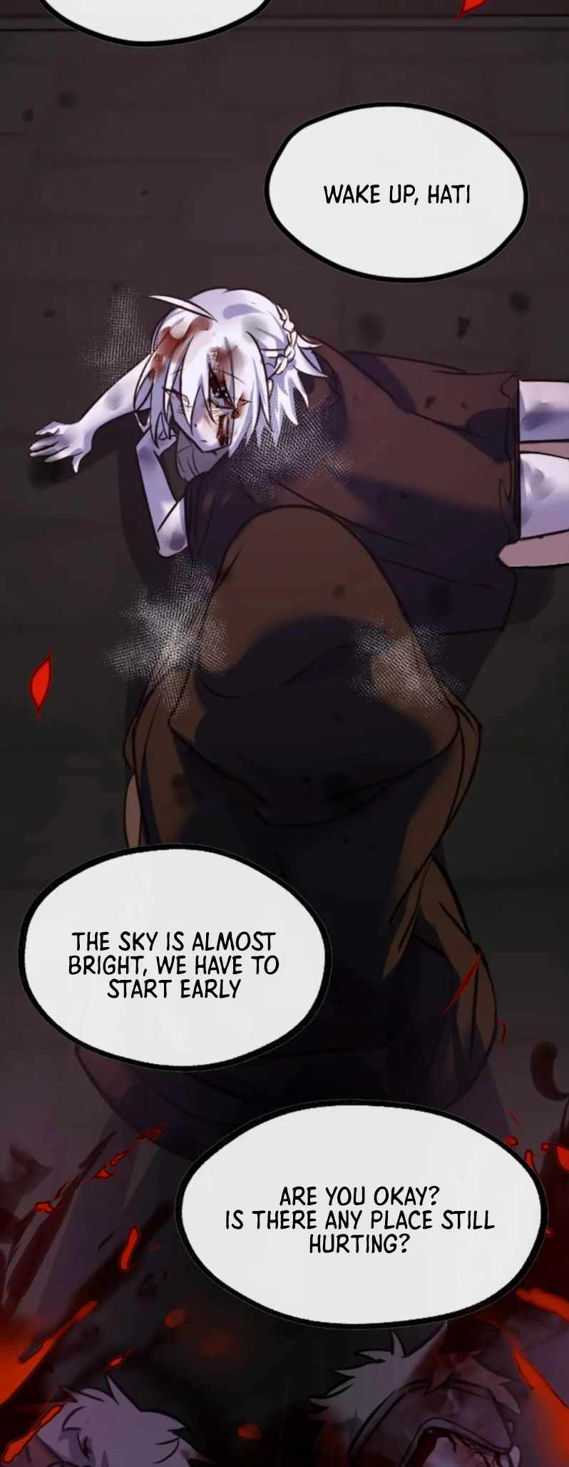 Black Snow. White Moon. Eternal Blossom. Chapter 17 page 60 - 