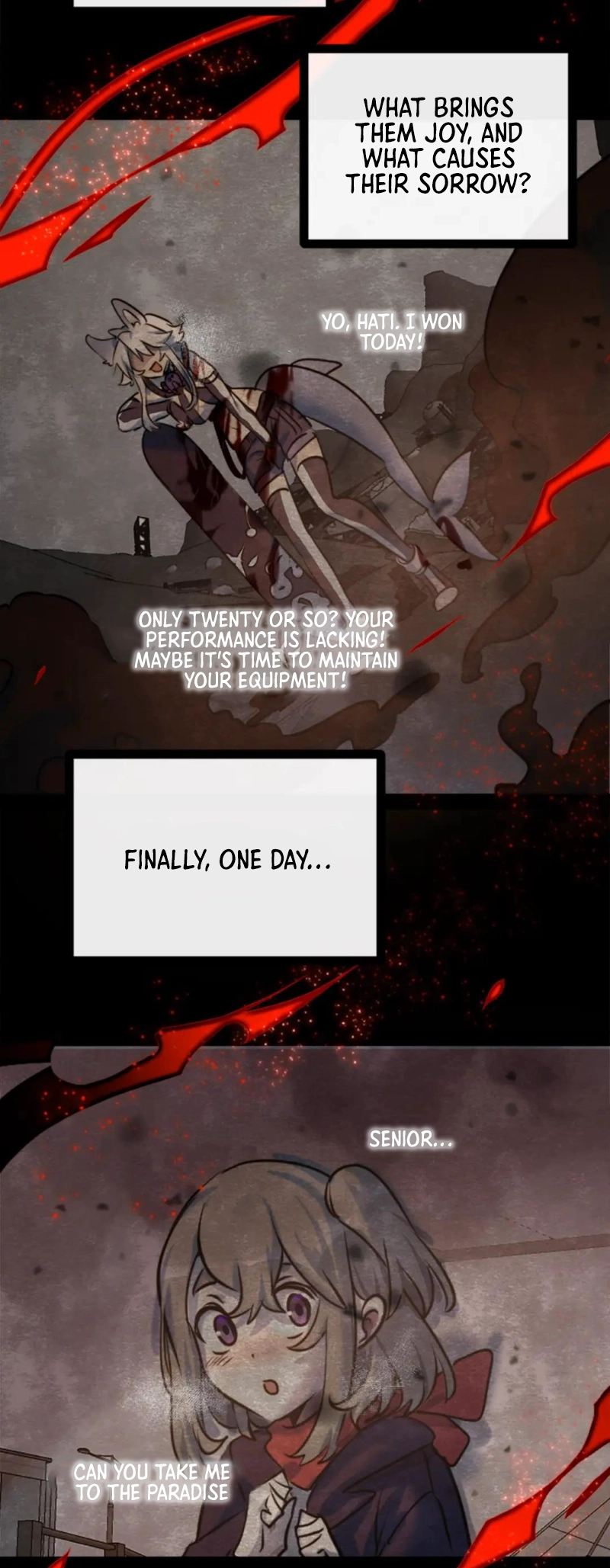 Black Snow. White Moon. Eternal Blossom. Chapter 17 page 77 - 