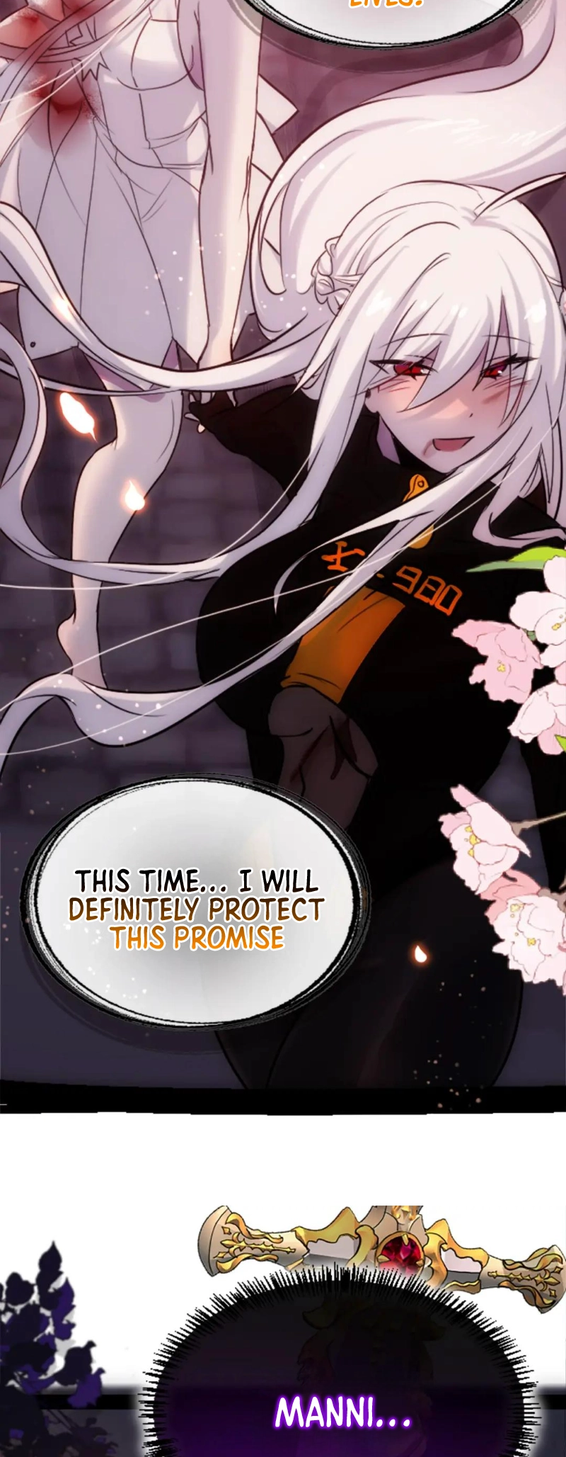 Black Snow. White Moon. Eternal Blossom. Chapter 25 page 84 - 
