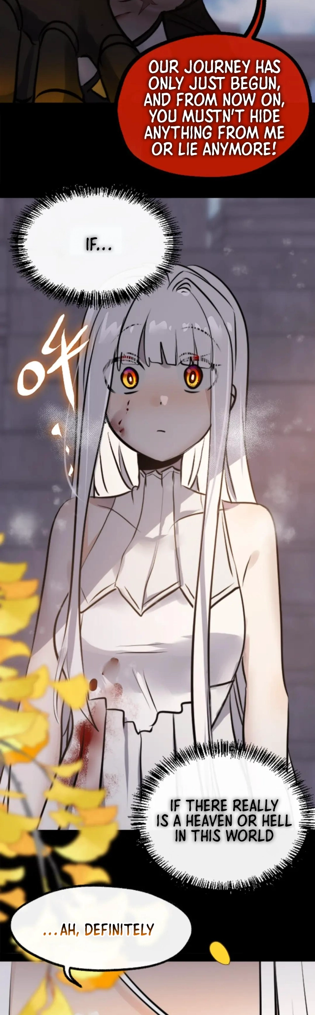 Black Snow. White Moon. Eternal Blossom. Chapter 26 page 29 - 