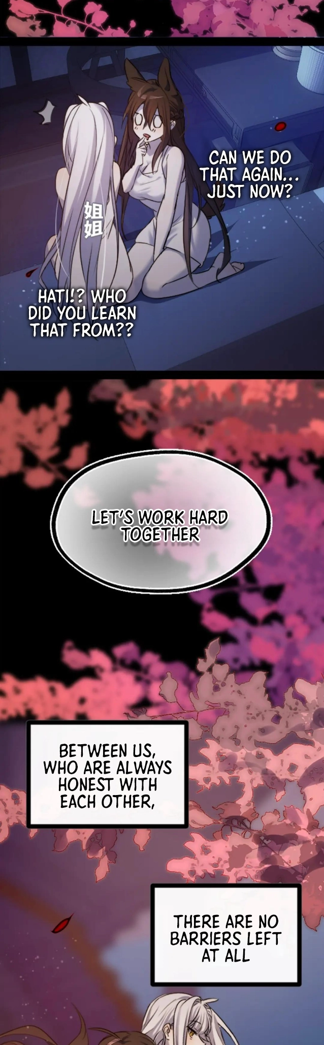 Black Snow. White Moon. Eternal Blossom. Chapter 27 page 65 - 
